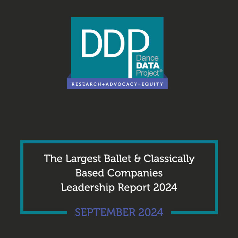 2024 Largest Ballet Leadership Report preview