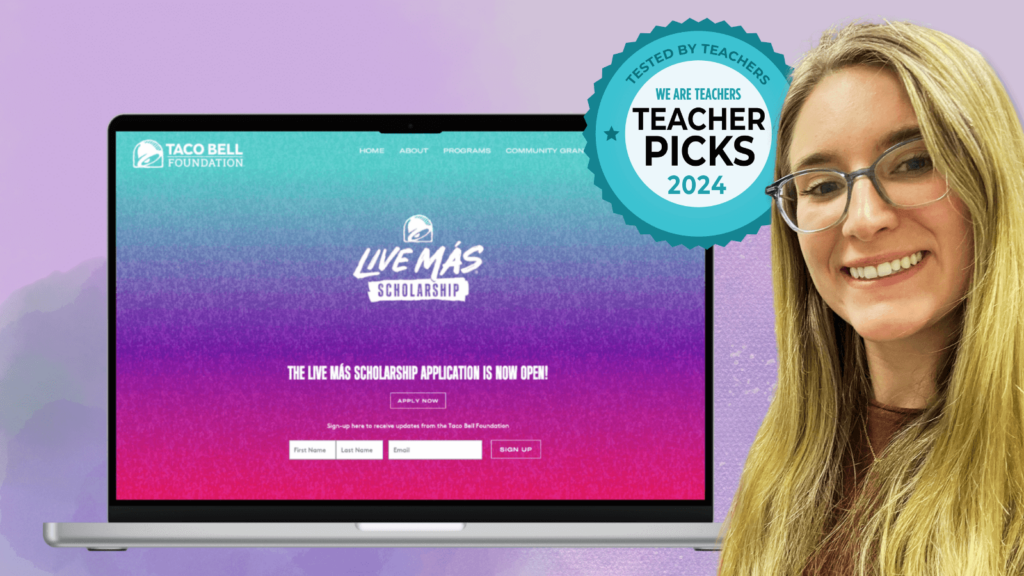 Teacher Picks Live Mas Scholarship