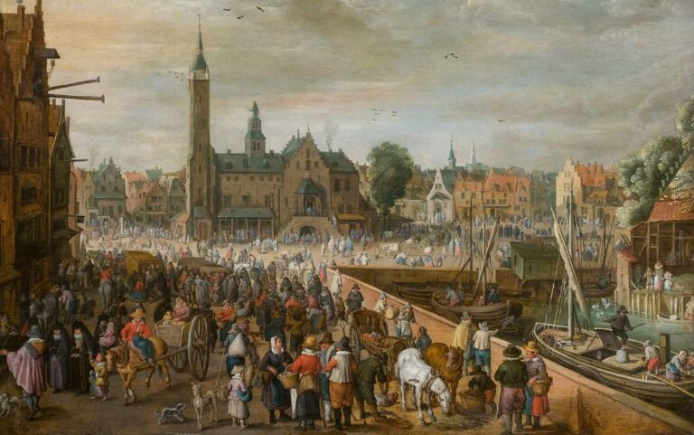 essay grote markt in lier 1600s x029786