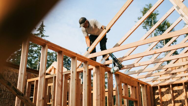 New home building activity continues to improve. Image Getty