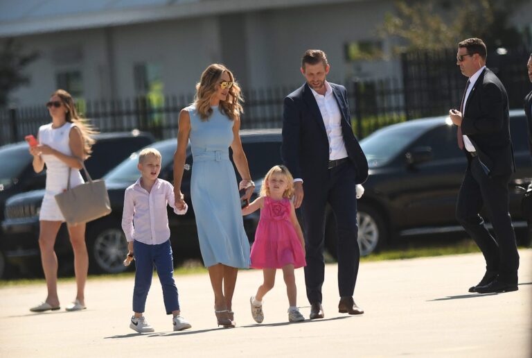 trump family walking scaled