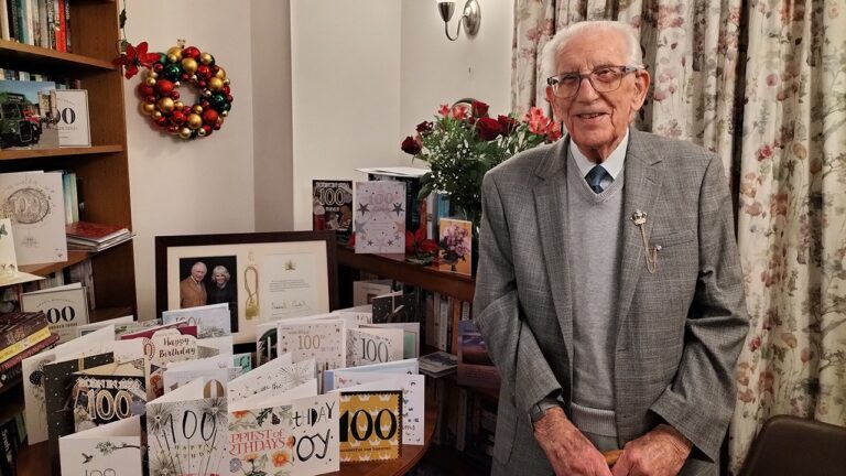 wwii veteran 100th birthday swns